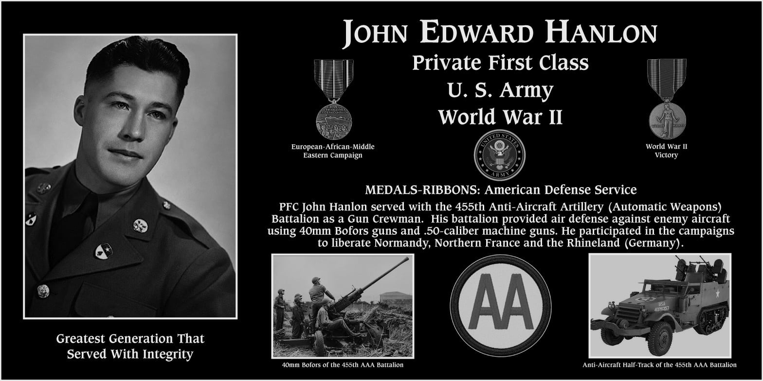 John Edward  Hanlon